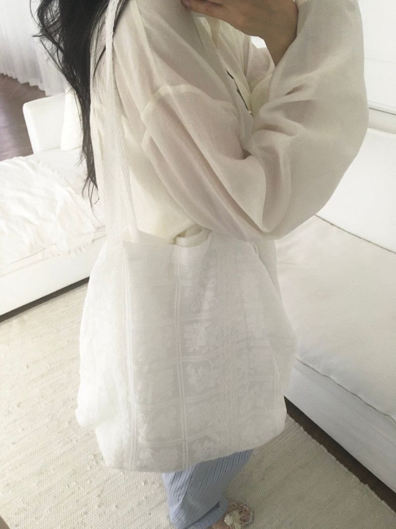 lace shoulder bag