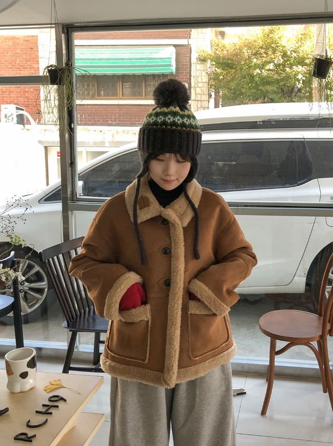 Panyu Snowflake Drop Knit Nordic Beanie