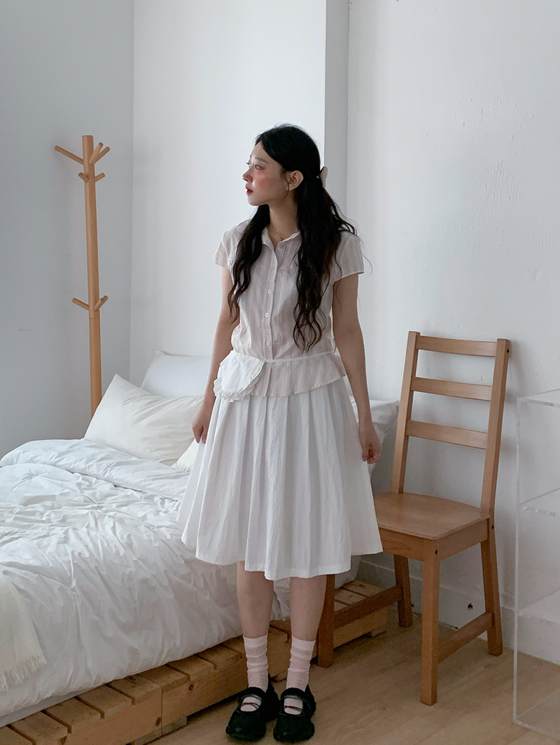 Sarah Midi skirt & bag set