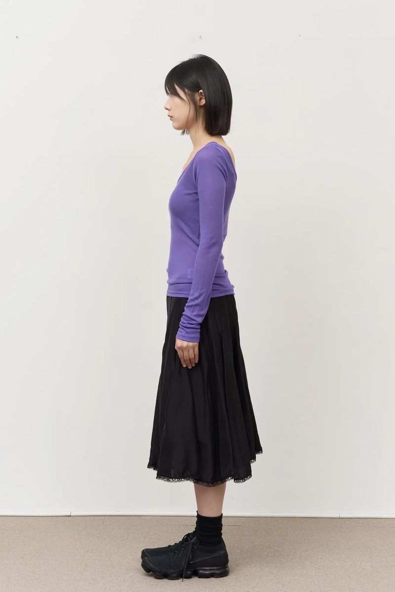 (W) Plave Tencel Top