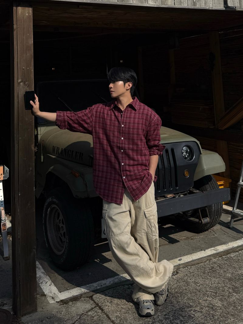 Looper checkered shirt