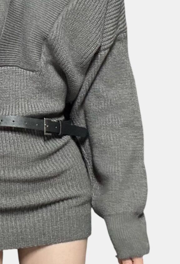 Coco Knit Belt One Piece