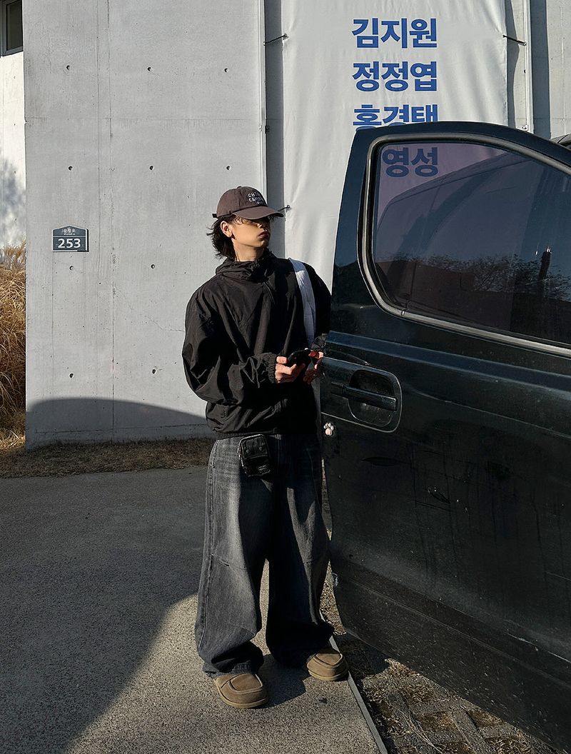 No.1094 poly hood JK (3color)