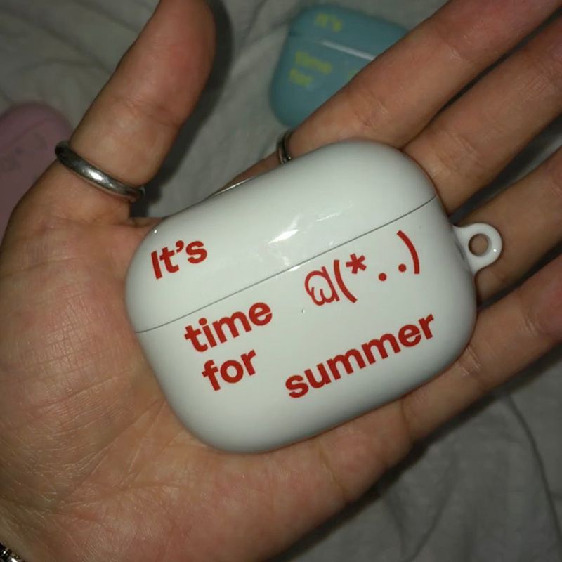 226STUDIO（226スタジオ）の「It's time for summer (gray) airpod case（Smartphone Accessories）」