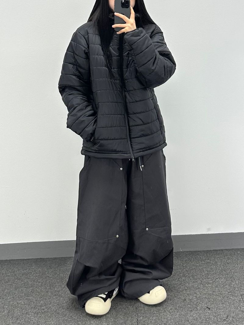 rivet cotton carpenter pants