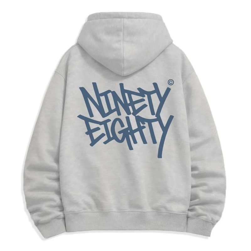rough logo 2-way zip-up (4color)