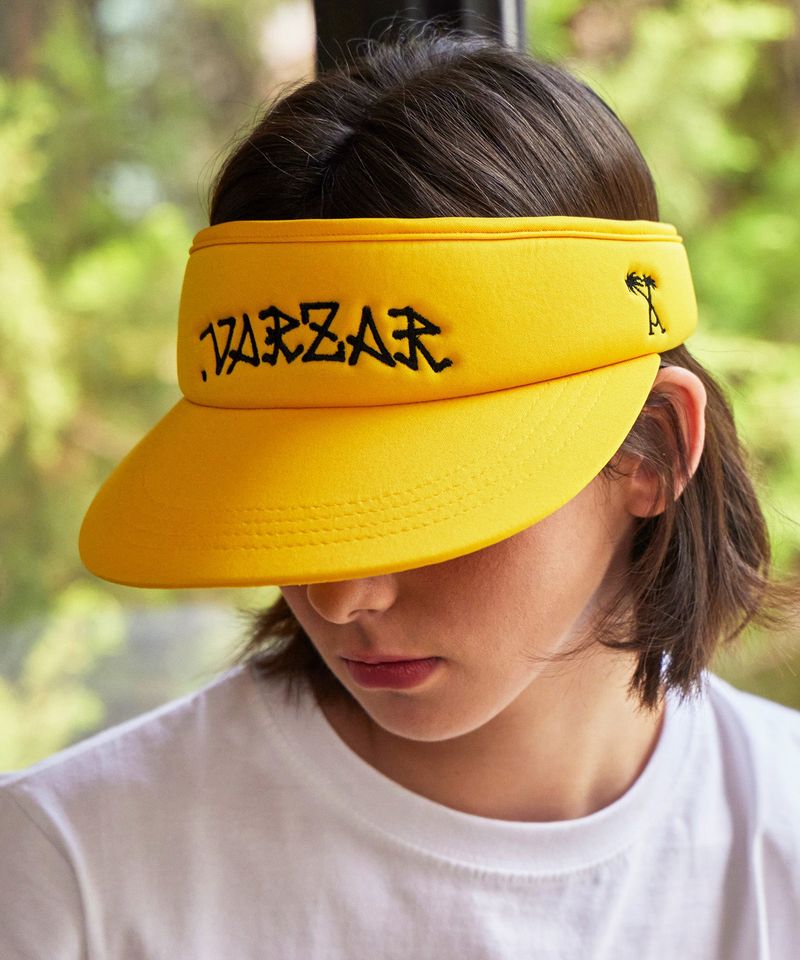 VARZAR(バザール)の「パームツリーロゴサンキャップ(帽子)」