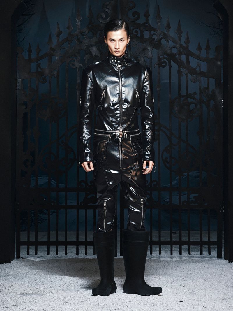 Cozy Worldwide（コージー ワールドワイド）の「SL Black Vanguard Leather Jacket（Jackets/Outerwear）」