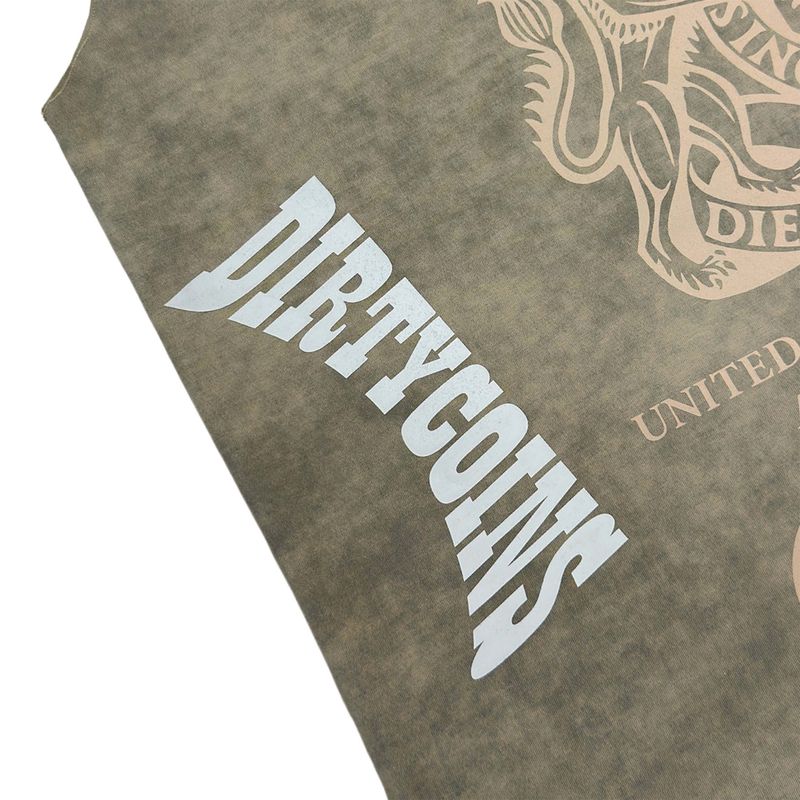 DC x The Rolling Stones British Passport Washed Tank Top