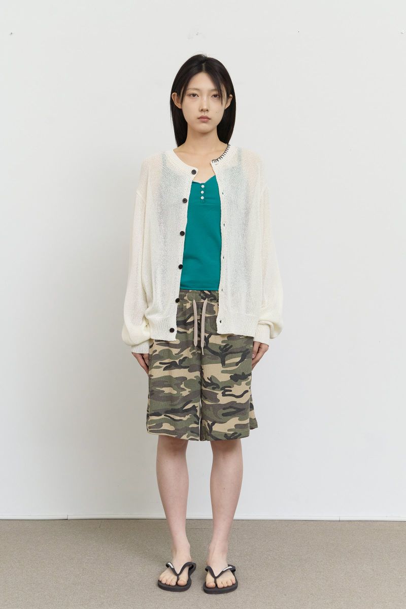 Riko Camo Waffled Shorts