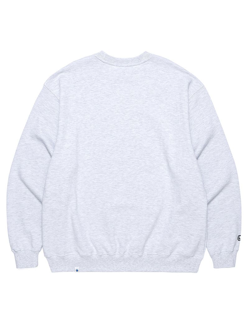 CAVENDISH CAFE SWEATSHIRT LIGHT GREY(CV2CFUM464A)