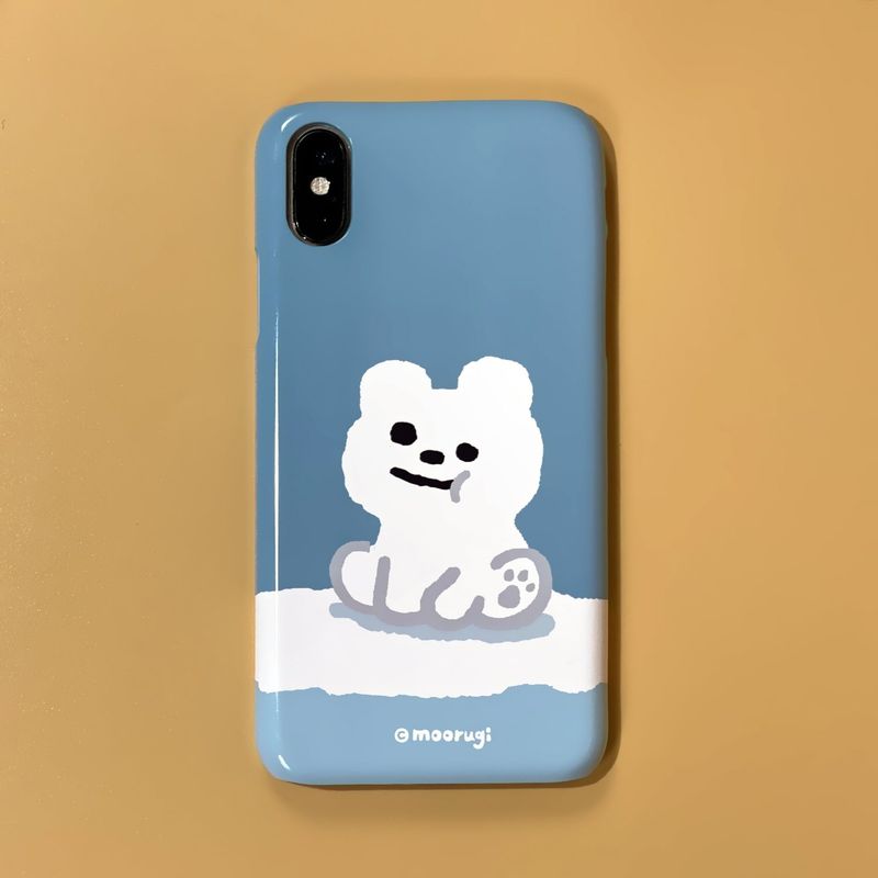 moorugi(モールジ)の「Polar bear HardCase(Hats)」