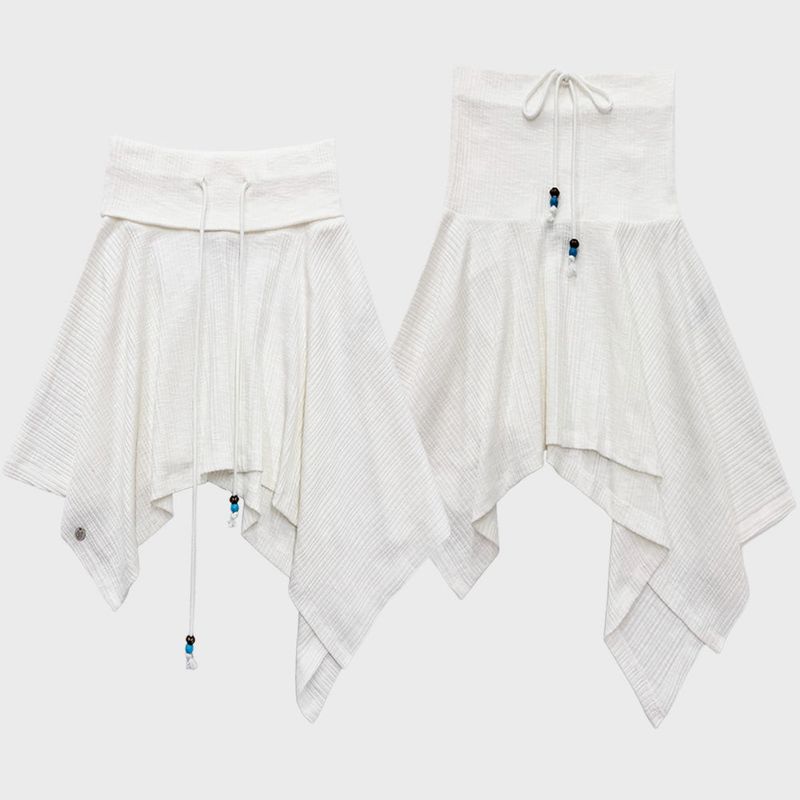 PLASMASPHERE（プラズマスフィア）の「TRIP SKIRT IN IVORY（Skirts）」