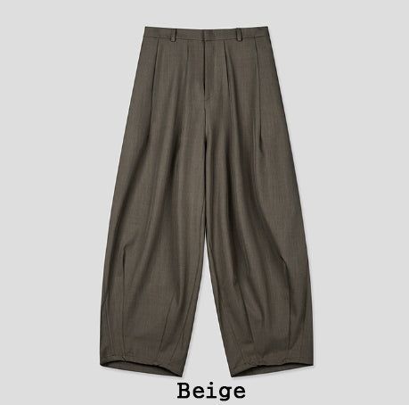Ellier Three-Button Cropped Blazer Slacks Set