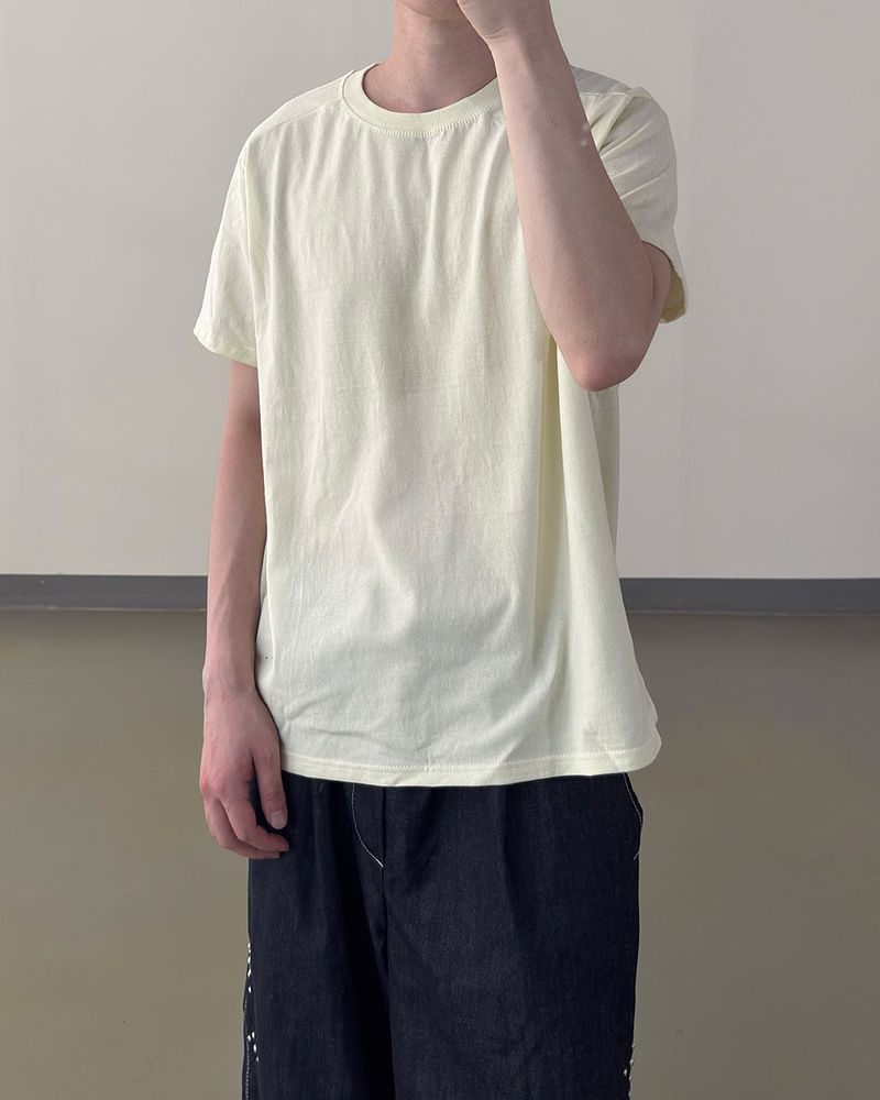 Nick Line Layered Short Sleeve T-Shirt