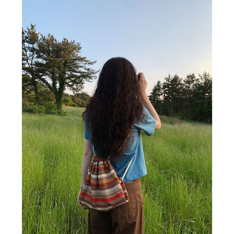 Hiku Stripe Backpack