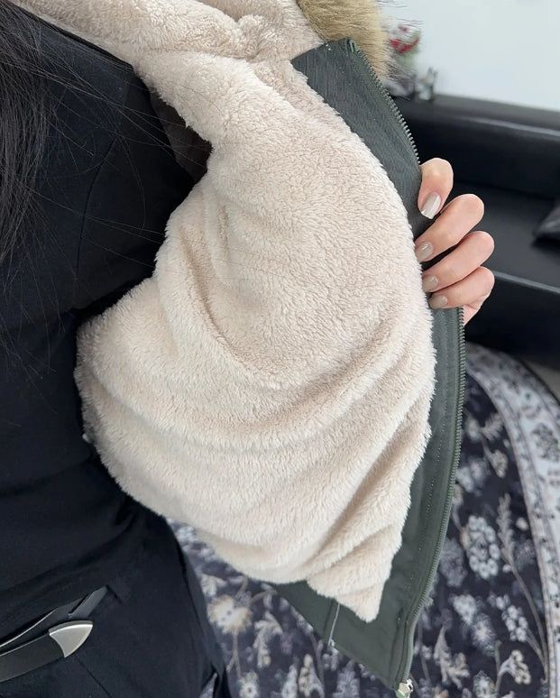Felice Raccoon Fur Jumper