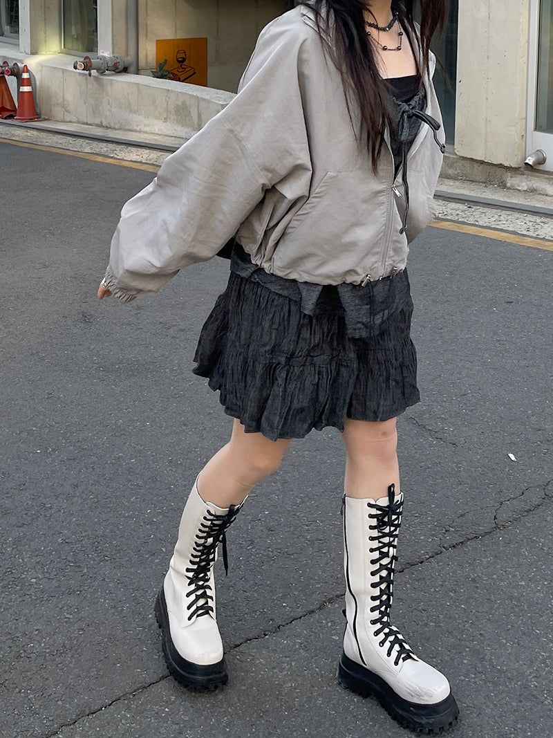 Spring Volume Windbreaker