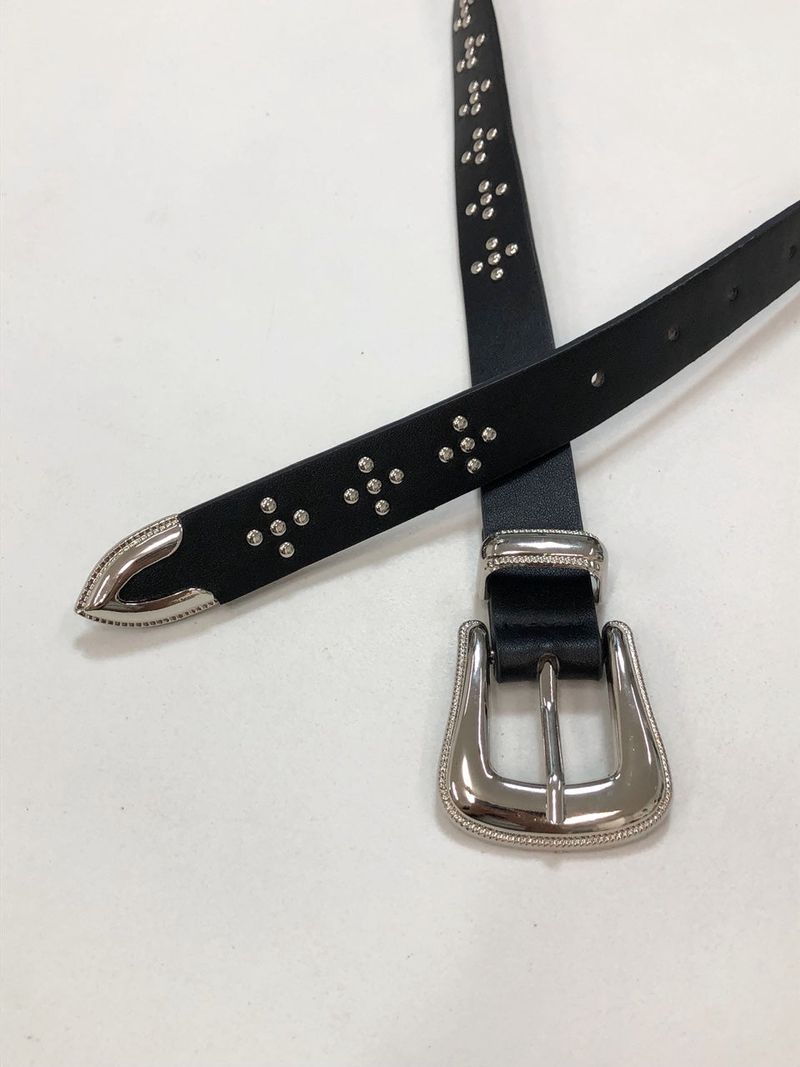 Cross Studs Belt