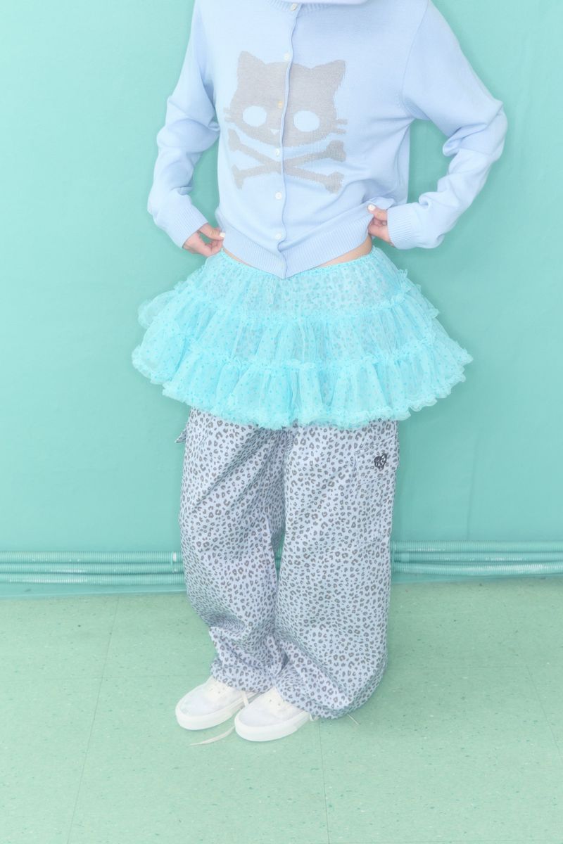 SWEETIE FRILLY TULLE SKIRT (MINT)