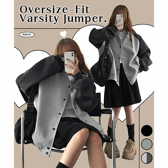 hijjoo(ハイチュー)の「Raglan Minimal Color Jumper jk(Jackets/Outerwear)」