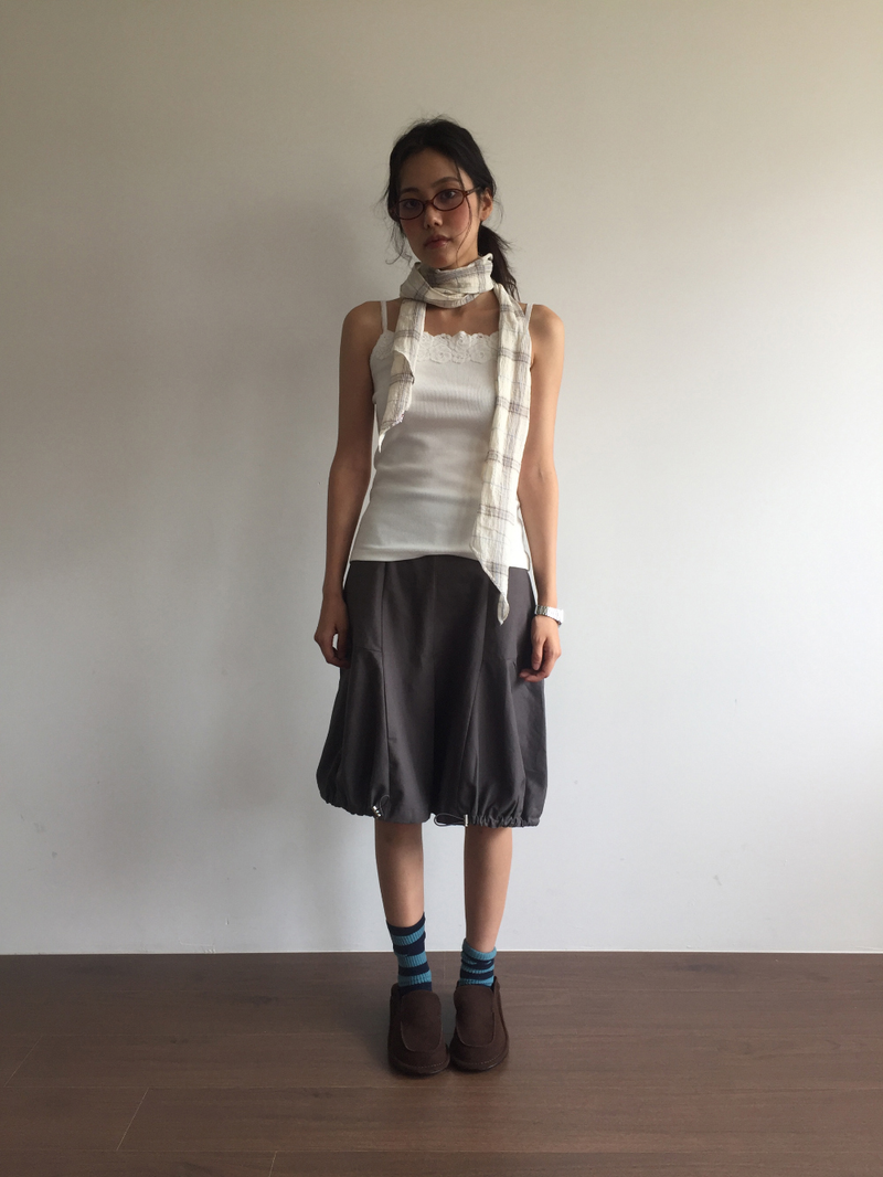 Soon String Balloon Skirt (2color)