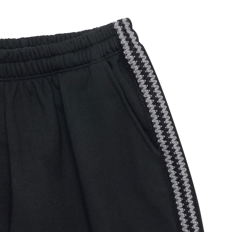 Asel Bermuda Sweat Shorts Black