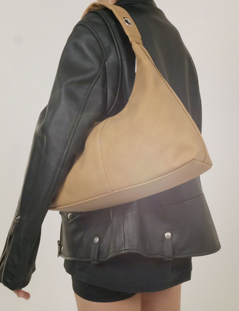 meringue suede camel