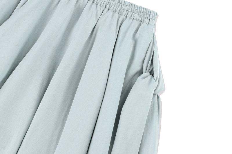 RIBBON FLARE SKIRT