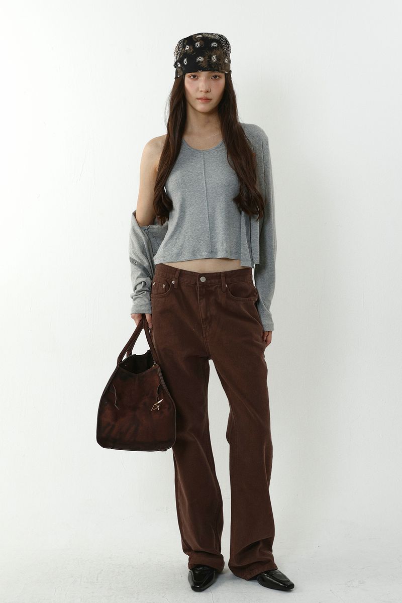 BROWNIE COTTON JEAN_BROWN