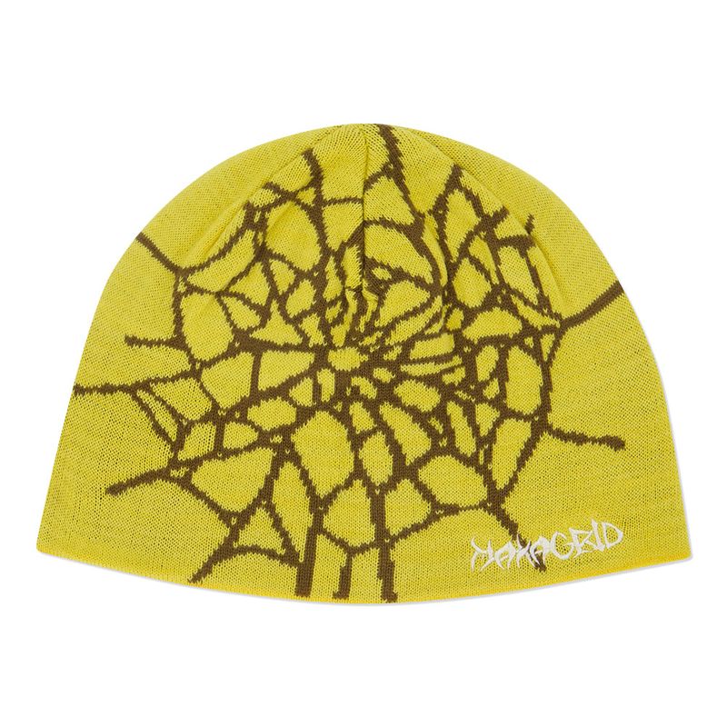 mahagrid（マハグリッド）の「SPIDER WEB SHORT BEANIE（Hats）」