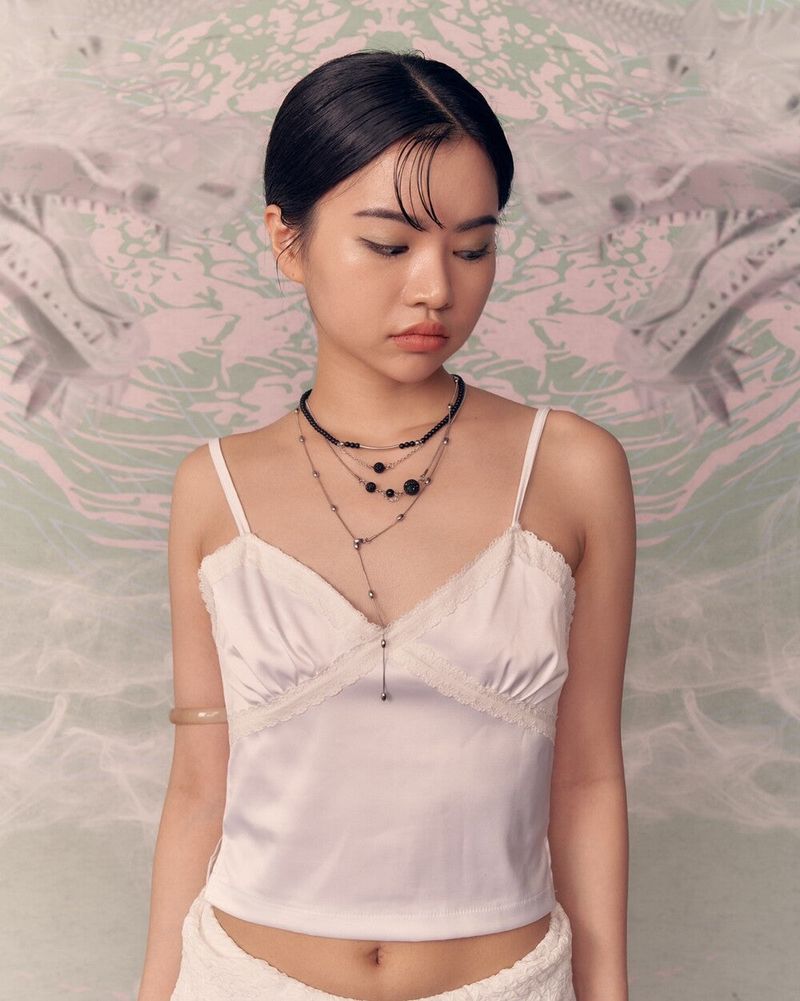 美愛桃源 silver ball chain necklace (BASIC)