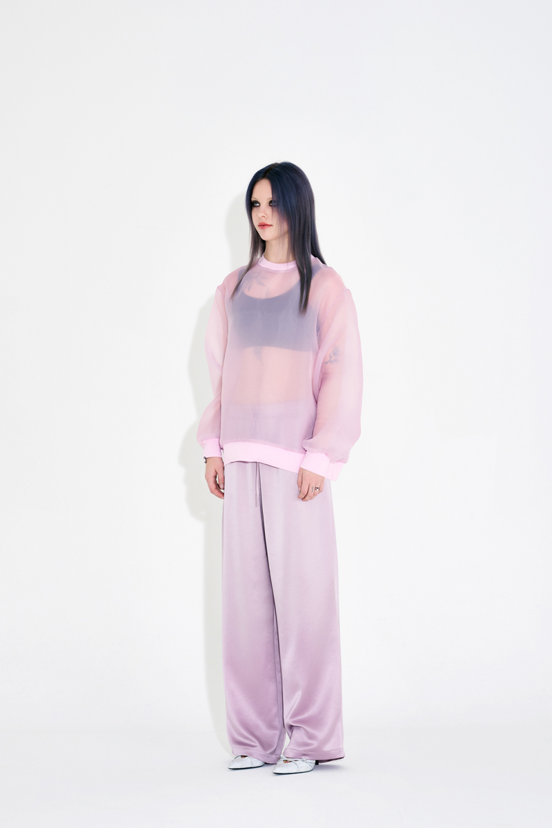 Organza M2M Blouse - Lavender