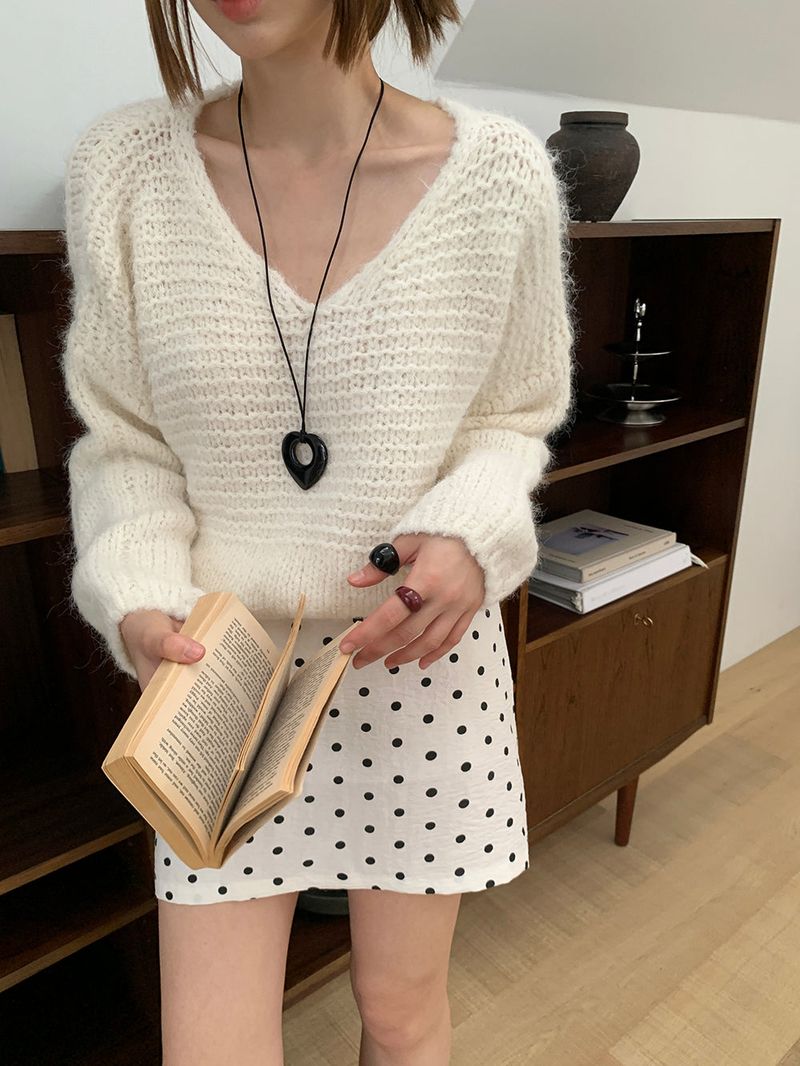 [MADE] Polyton Dot Skirt