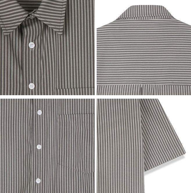 Tay striped crop shirt
