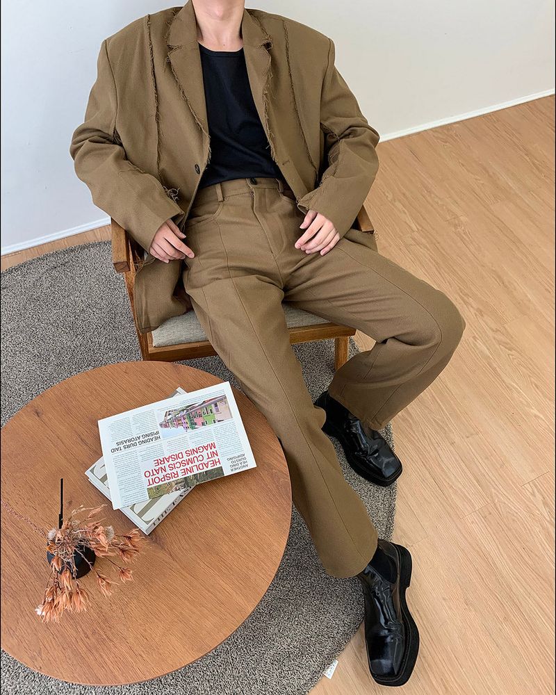 COZINESS（コジネス）の「ウェイビーカットパンツ（パンツ）」