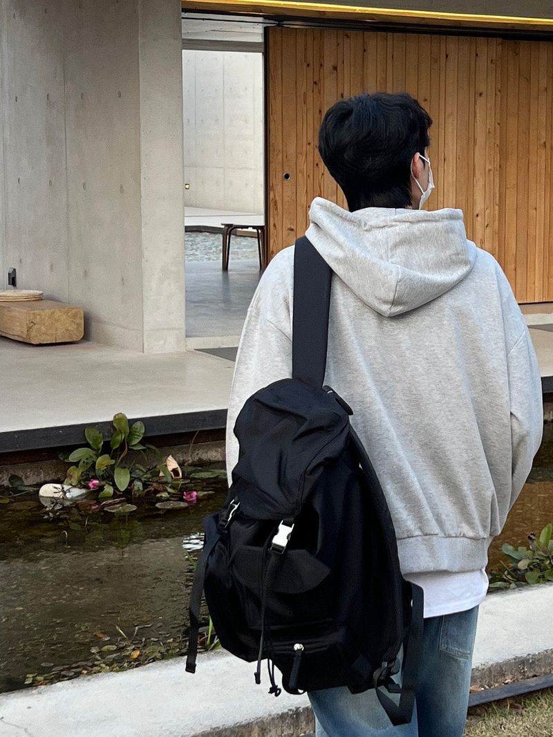 ESOO（イス）の「Basic Two-Way Hood Zip-Up (2 Colors)（Tops）」