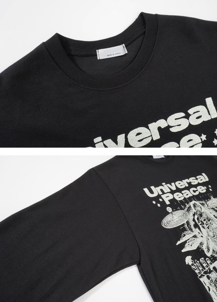 Universal heavy cotton LS t-shirt