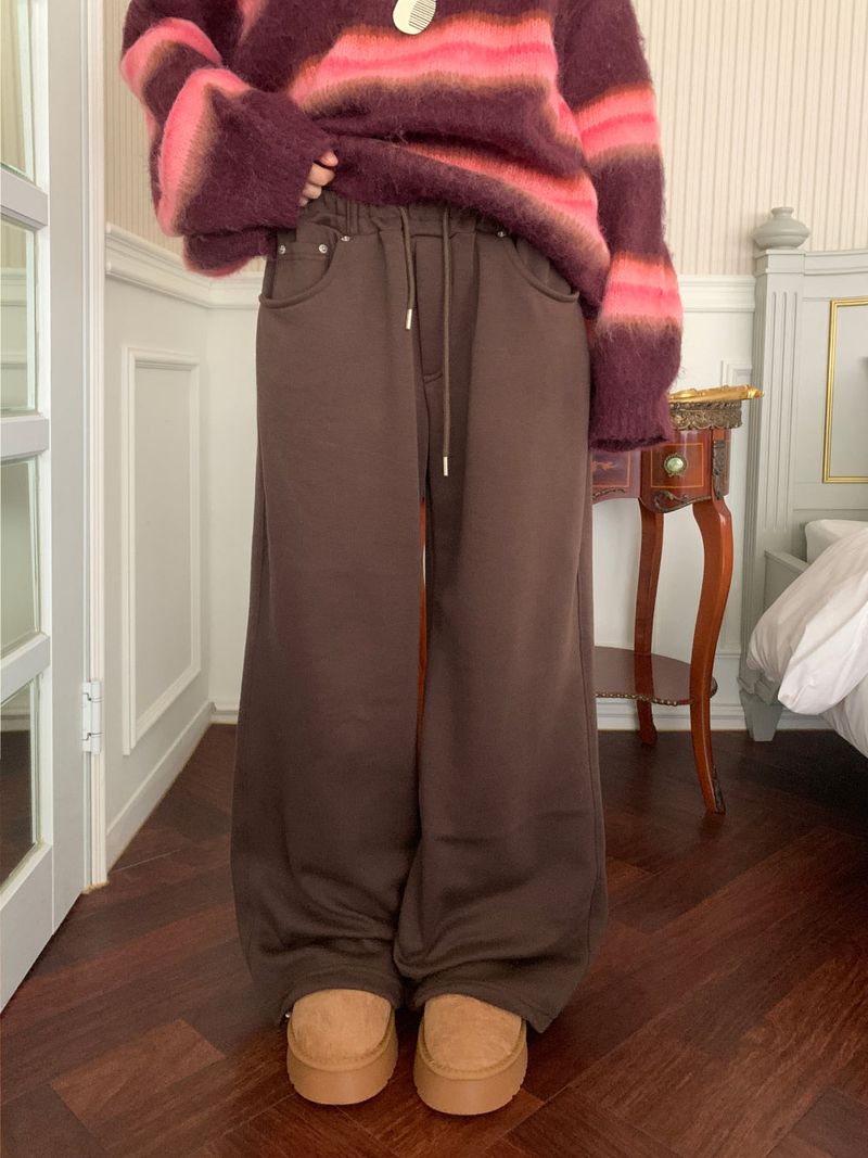 Snug Heat Loop Fleee Two-Way Pants