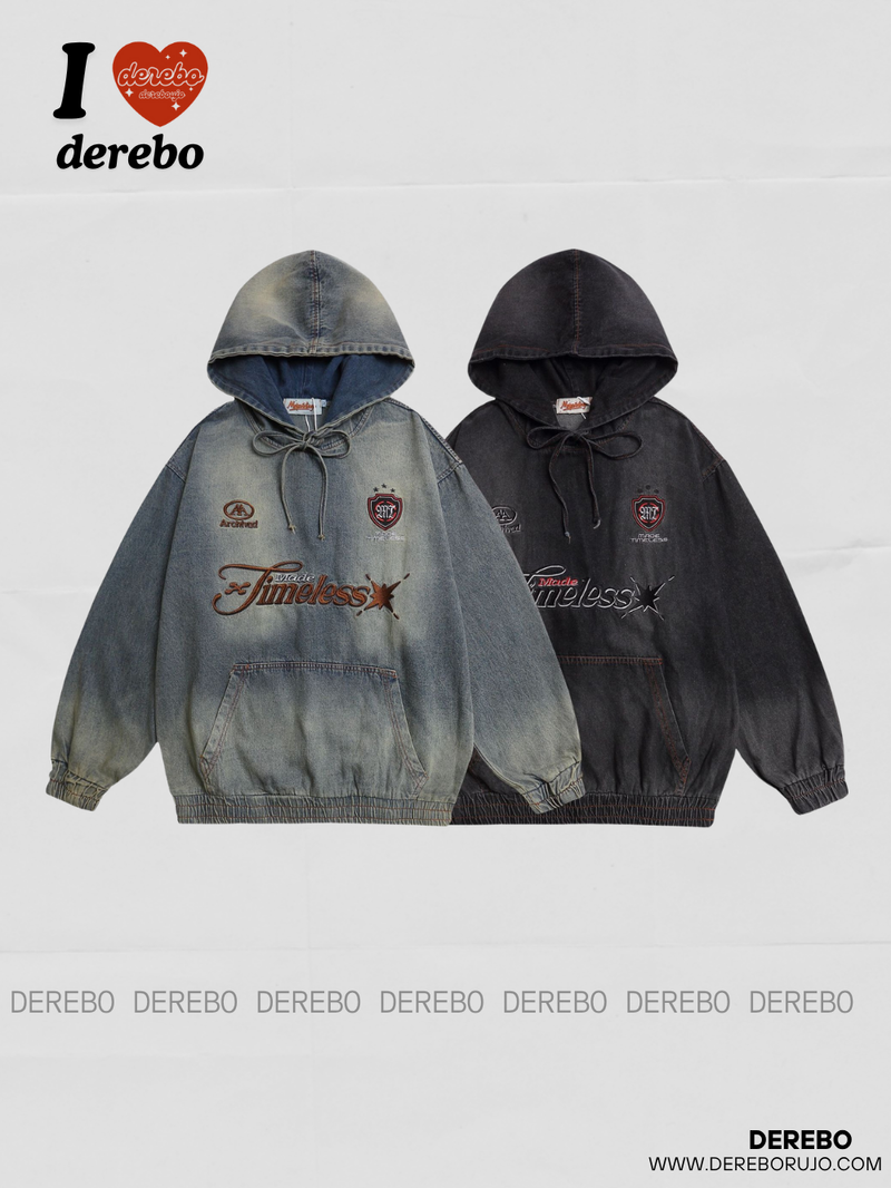 ノワール ヴィンテージ デニム フーディ Tシャツ
