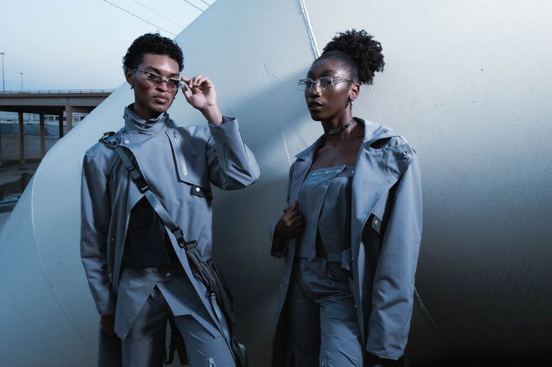 Ghost In The Shell TYPE - S Glasses (Grey Tint Glasses)