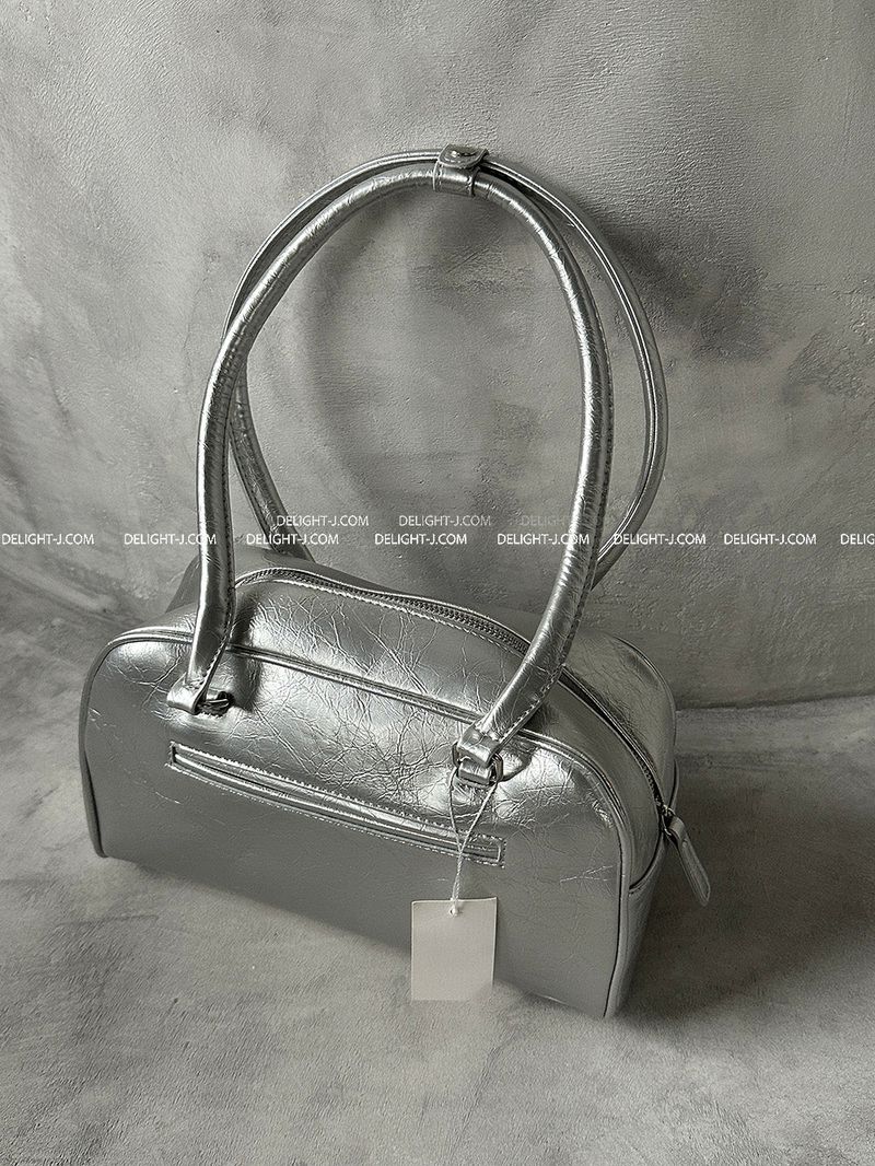 Silver Pocket Backcuckoo Shoulder Bag
