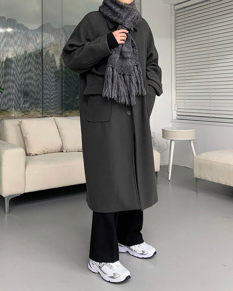 AZ Balmain Wool Coat (3 colors)