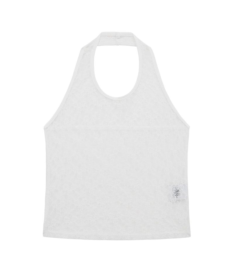 ld lace top (white)