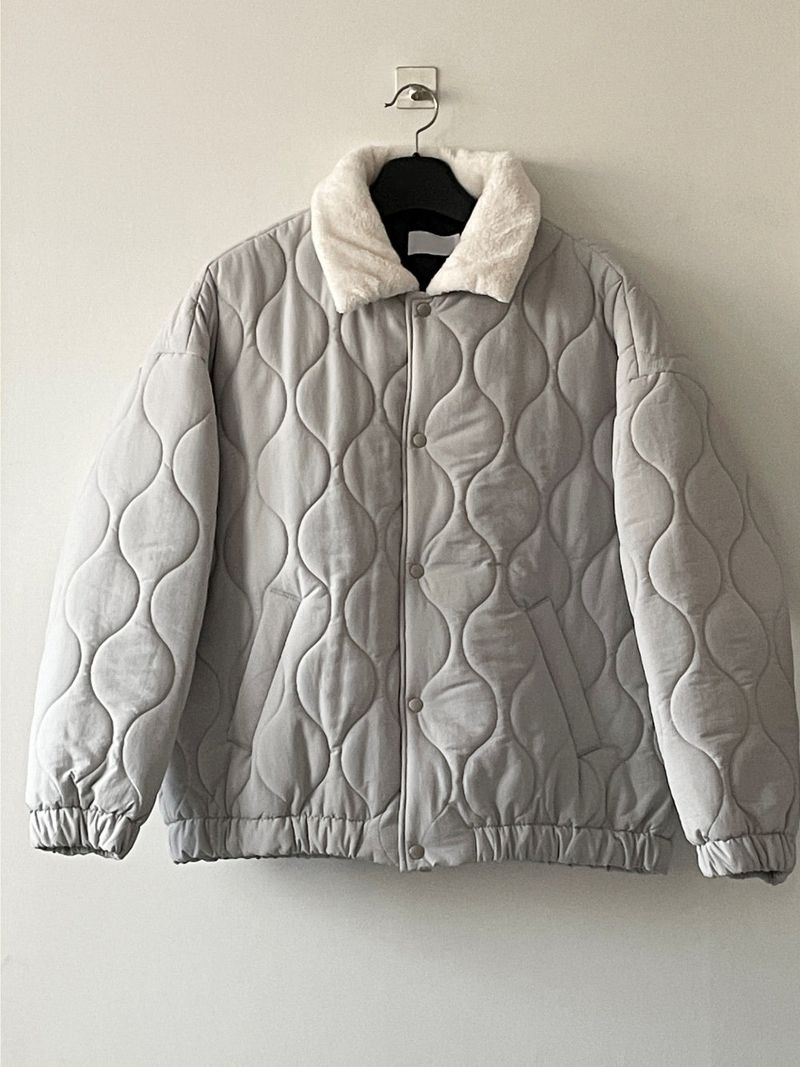 Shearing revers collar jumper
