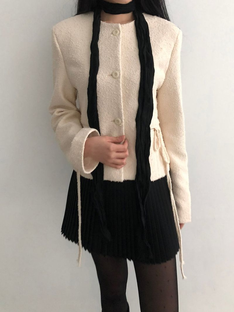 wrinkle scarf (2colors)