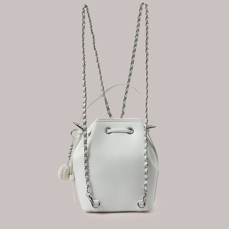 2way Chain Bag - White