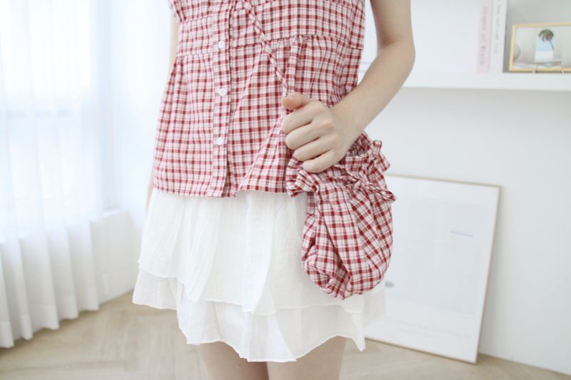 aoyu（アオユ）の「frill cancan mini skirt（Skirts）」