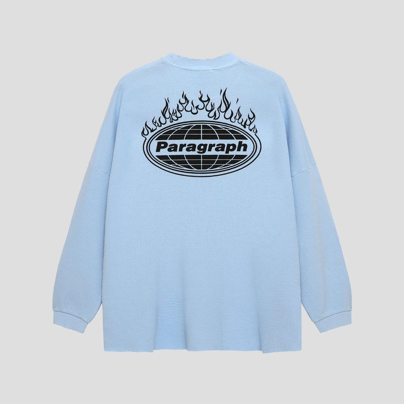 PARAGRAPH(パラグラフ)の「FLAME LOGO THERMAL L/S(Tops)」