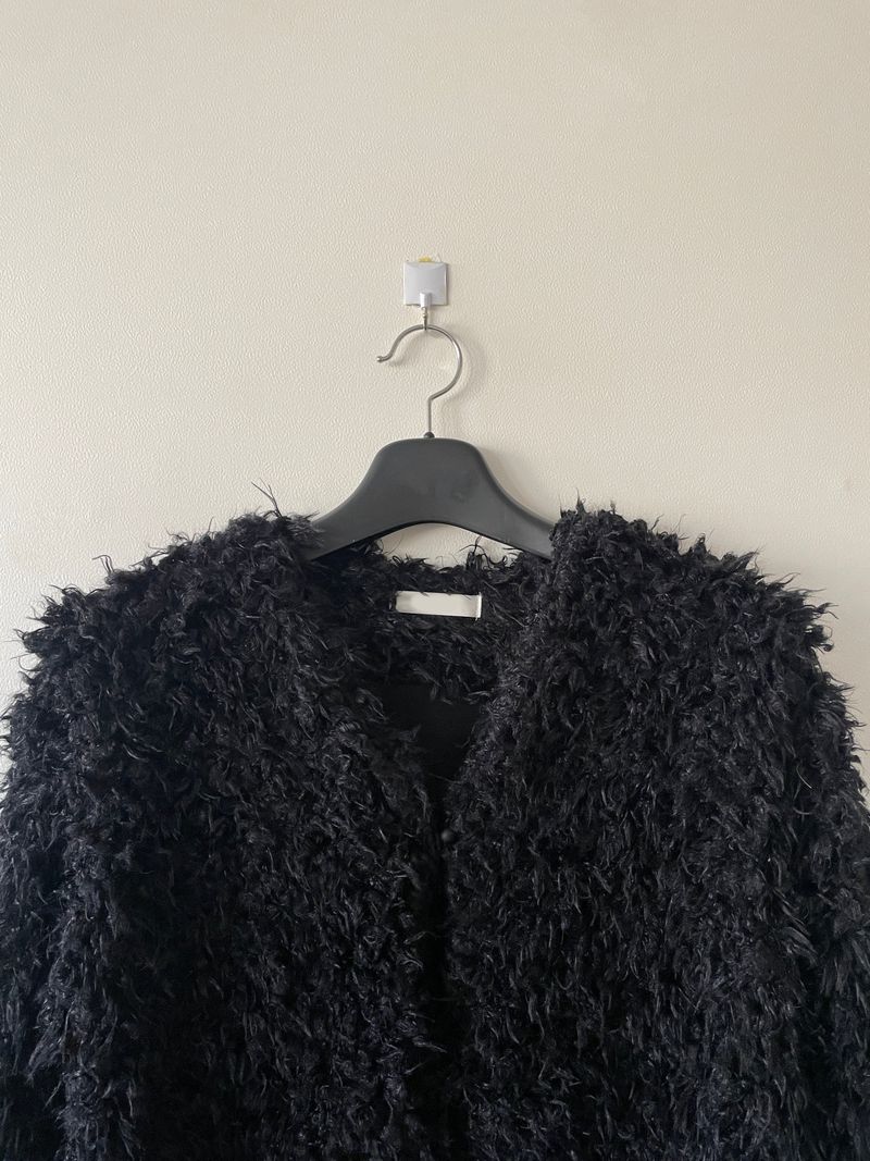Floofy fur cardigan 